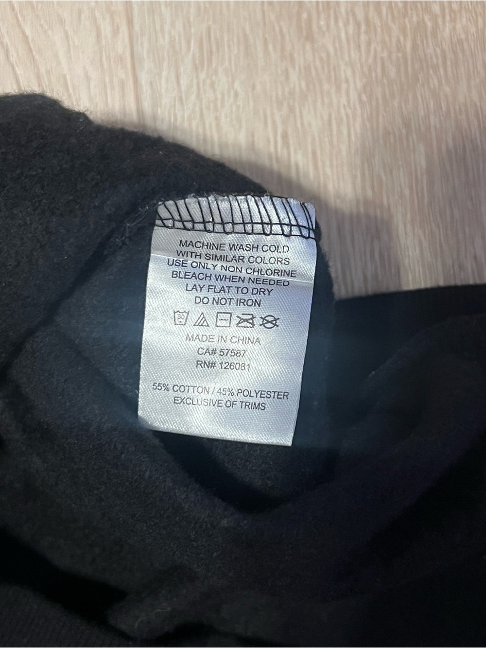 Dodge X Reason Scat Pack 1968 Hoodie Black Graphic Pullover Sweatshirt Large - Picture 8 of 9